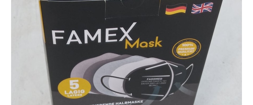 FFP2 - FAMEX (κουτάκι προβολή)